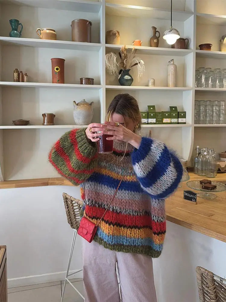 Margot Cashmere Blend Sweater Multi 1