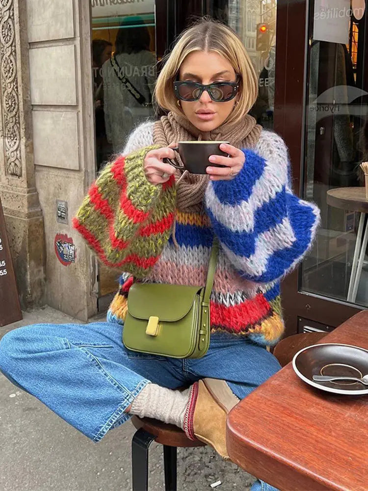 Margot Cashmere Blend Sweater Multi 2
