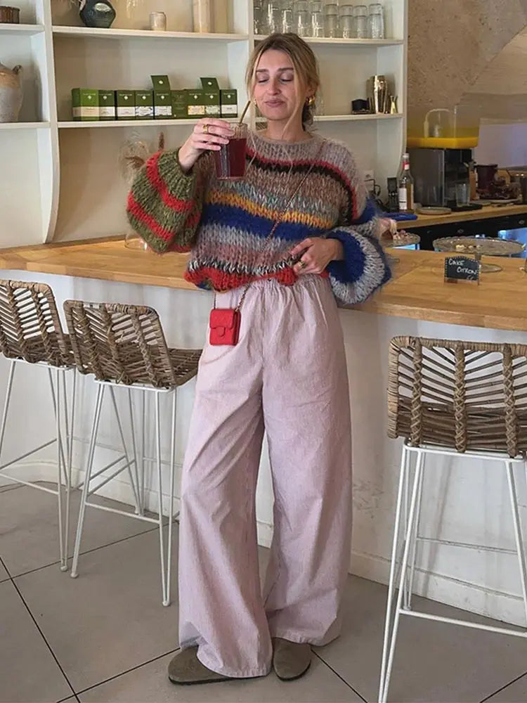 Margot Cashmere Blend Sweater Multi 6