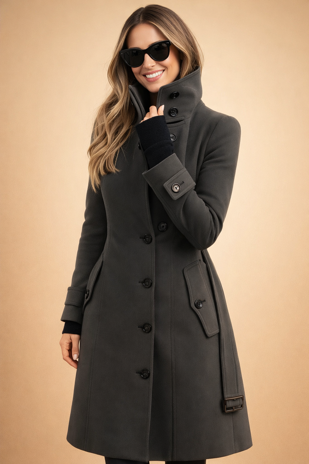 Margot Wool Coat Multi 4