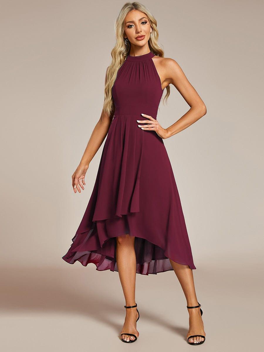 Posie Chiffon Midi Dress Purple Orchid 6