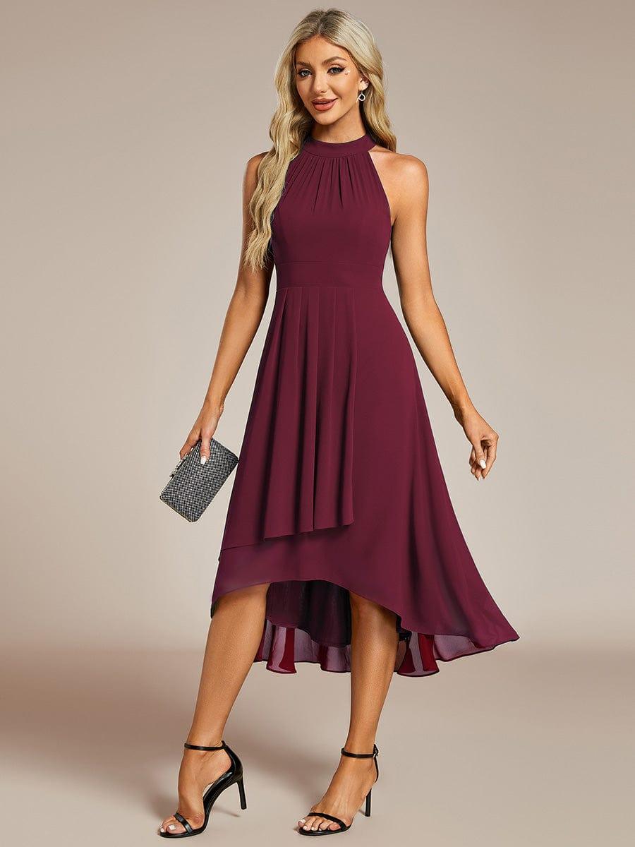 Posie Chiffon Midi Dress Champagne 10