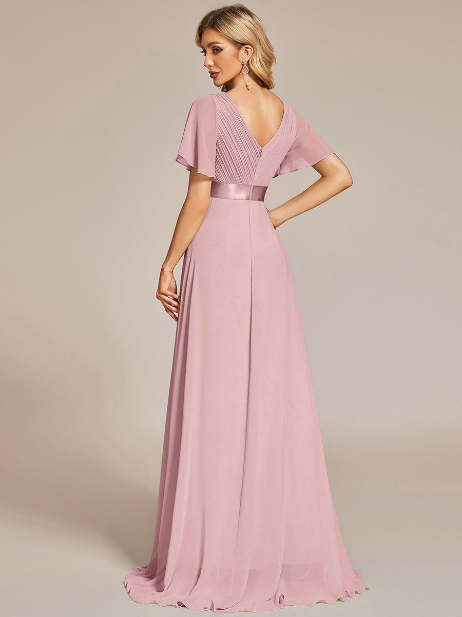 Luminosa Empire Waist Bridesmaid Dress Sage Green 2