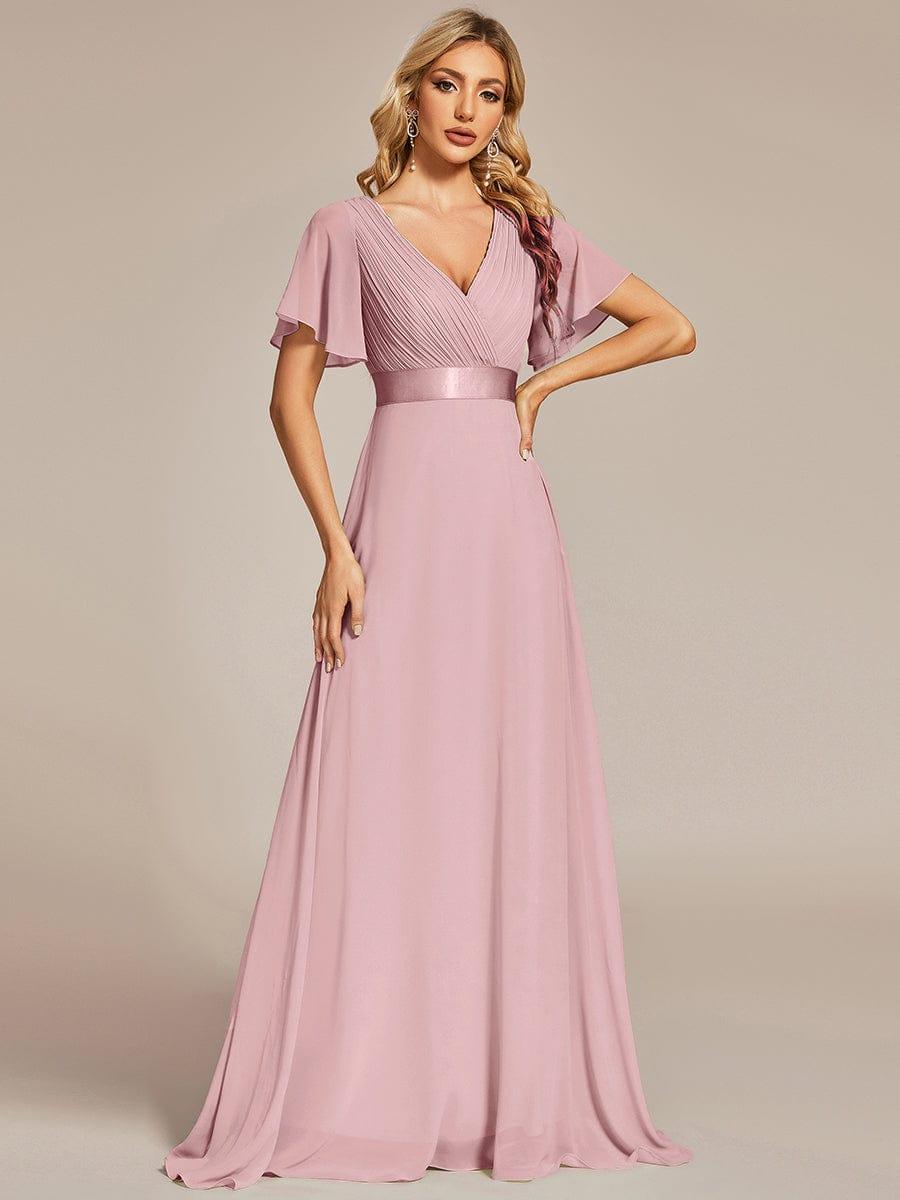 CornflowerBlue Luminosa Empire Waist Bridesmaid Dress