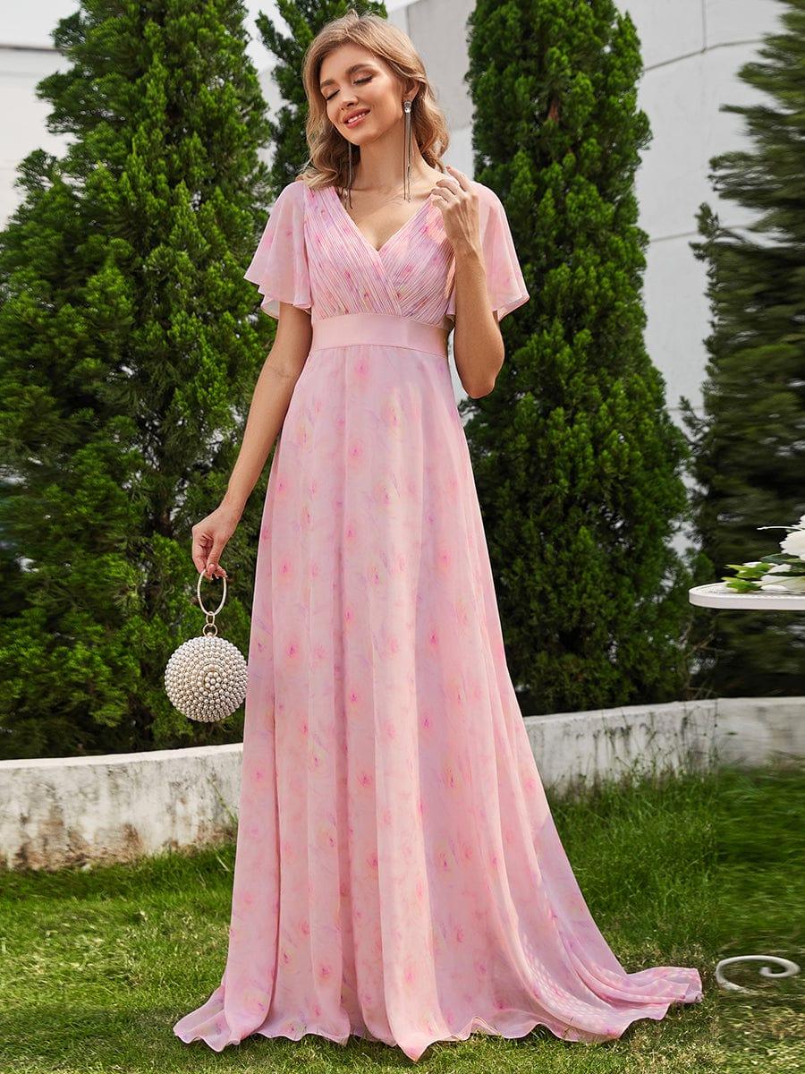 Pastel blue Luminosa Empire Waist Bridesmaid Dress