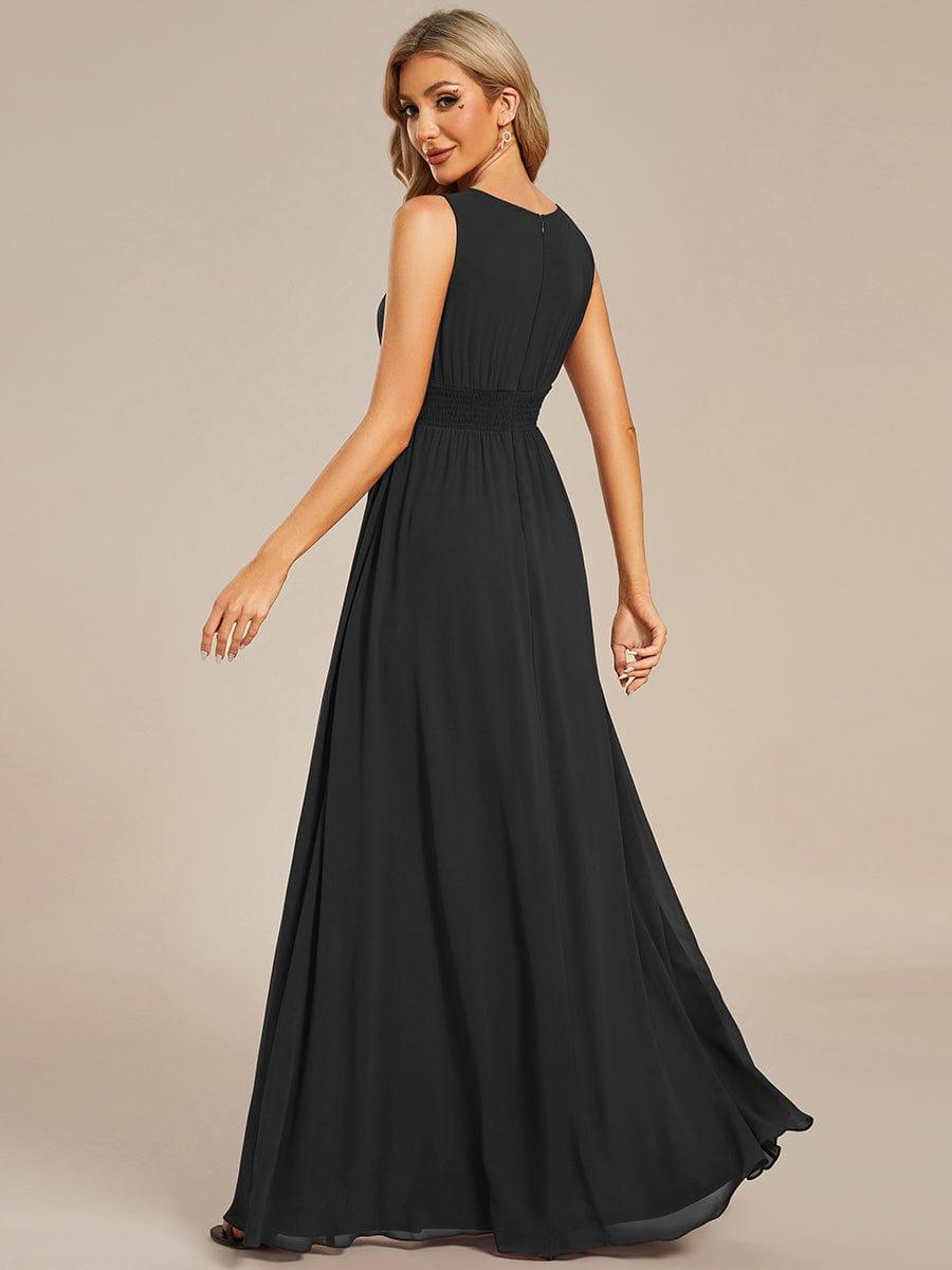 Kalia Chiffon A-Line Dress Burnt Orange 4