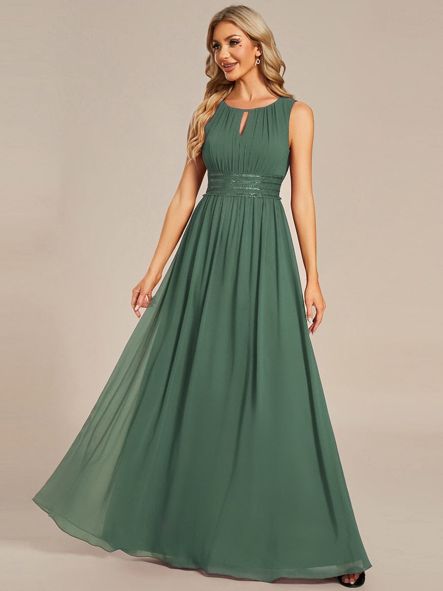 Kalia Chiffon A-Line Dress Dusty Rose 1