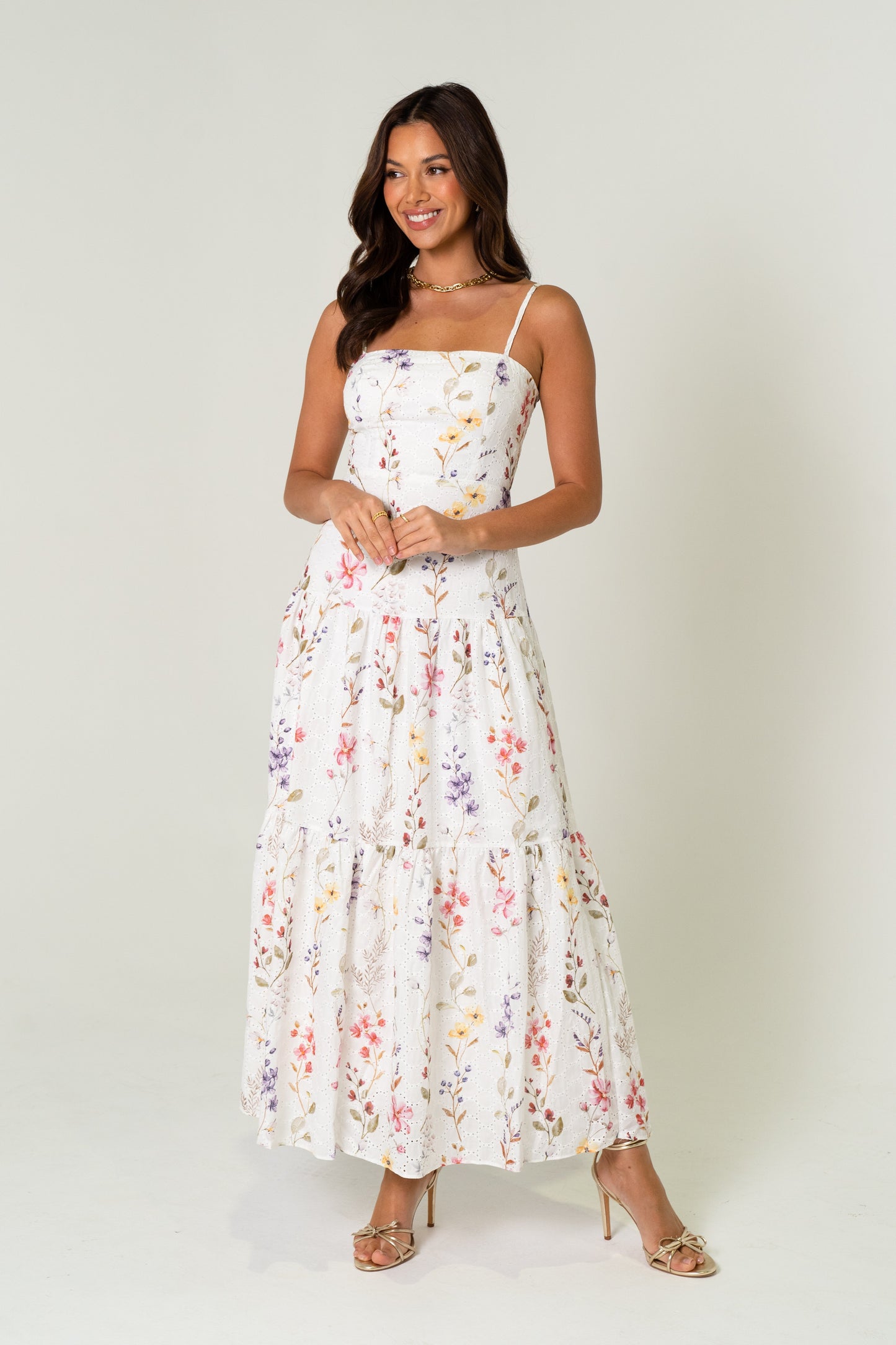 Margot Floral Maxi Dress Floral 11