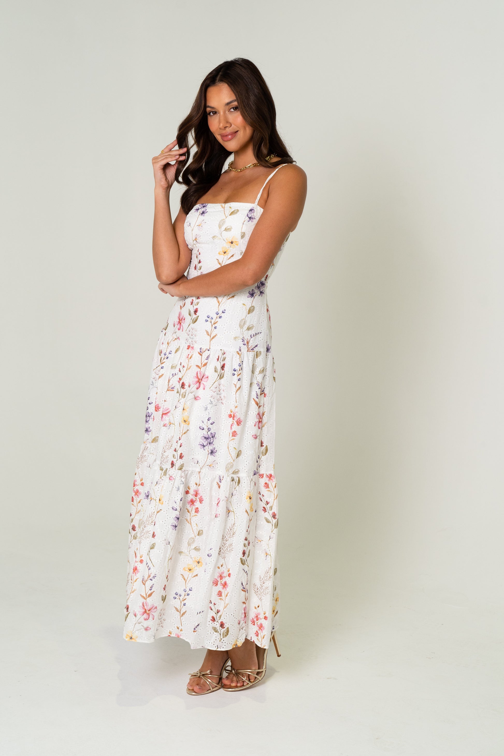 Margot Floral Maxi Dress Floral 2