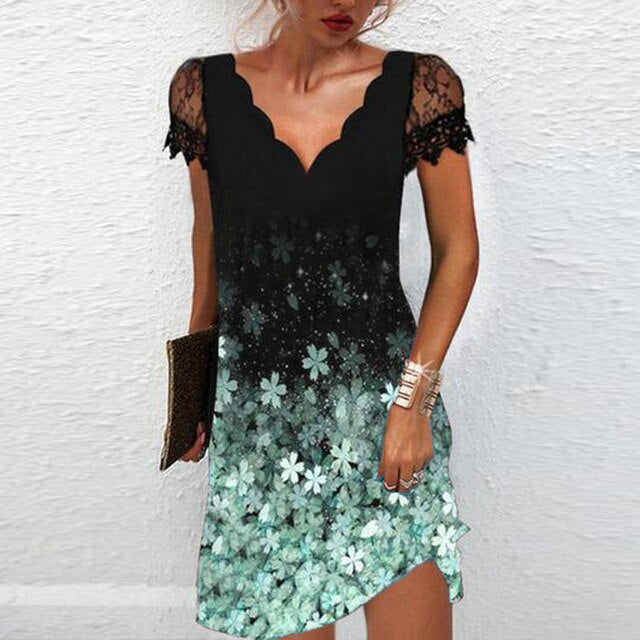 Margot Exquisite Detail Midi Dress Multi 6
