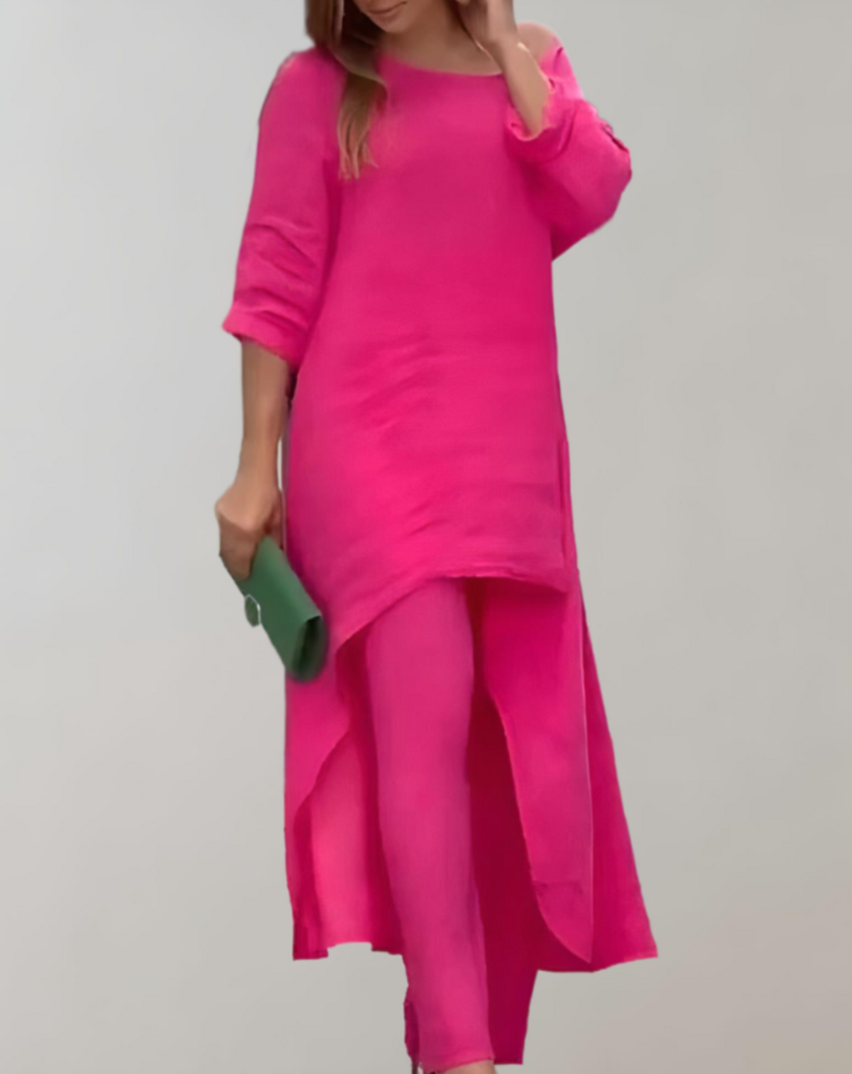 Carline Two-Piece Satin Set Multi 7