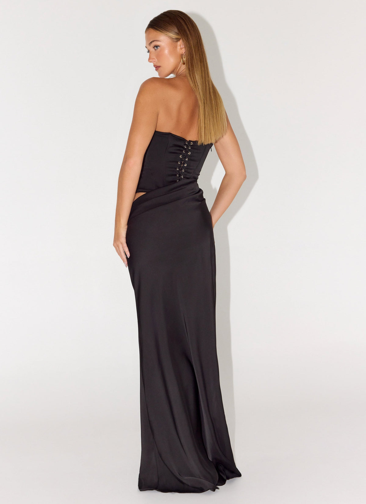 Emory Corset Maxi Dress Black 6