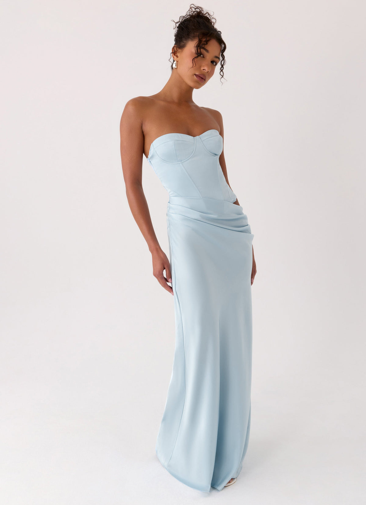Emory Corset Maxi Dress Blue 6