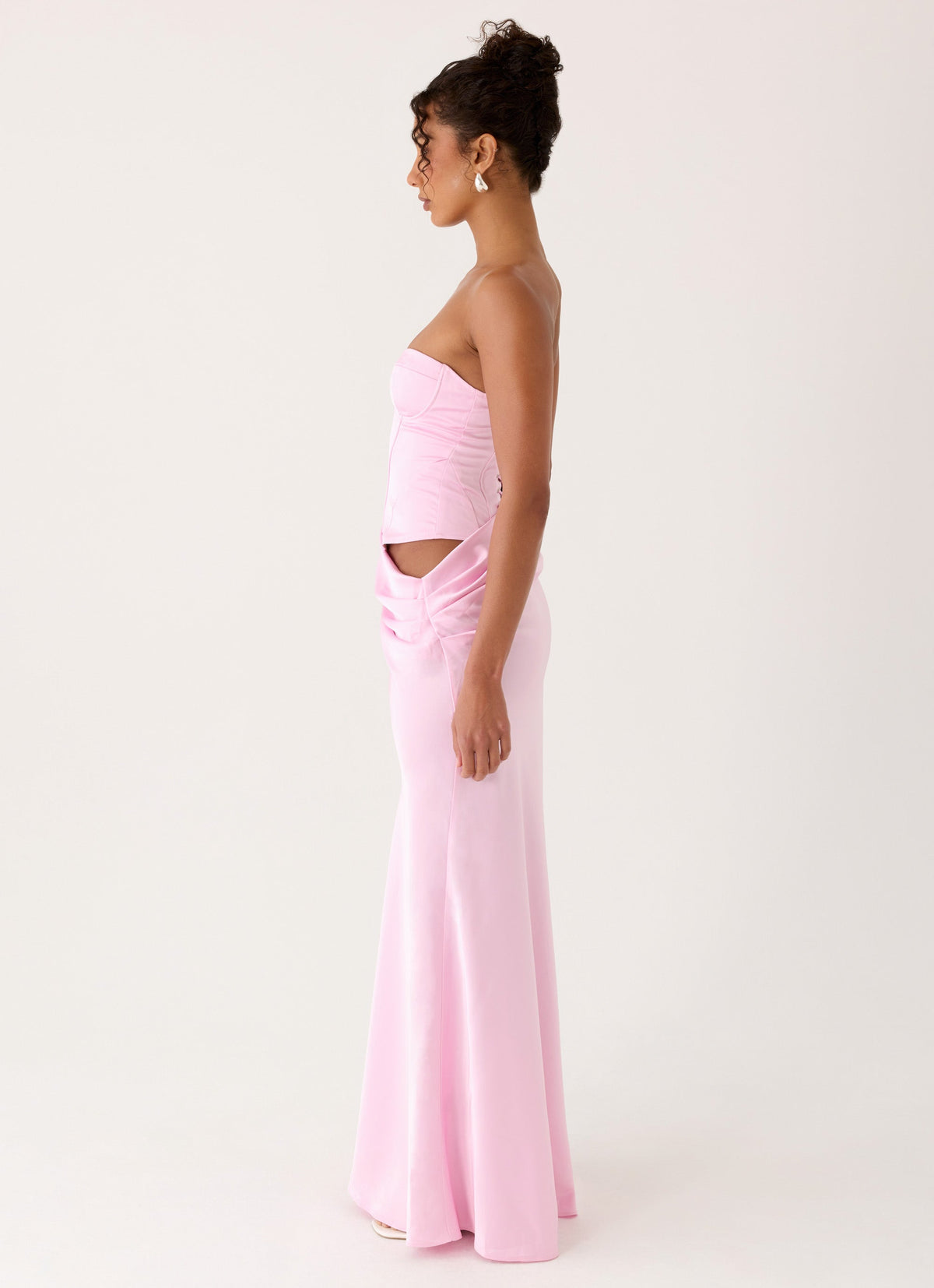 Emory Corset Maxi Dress Pink 4