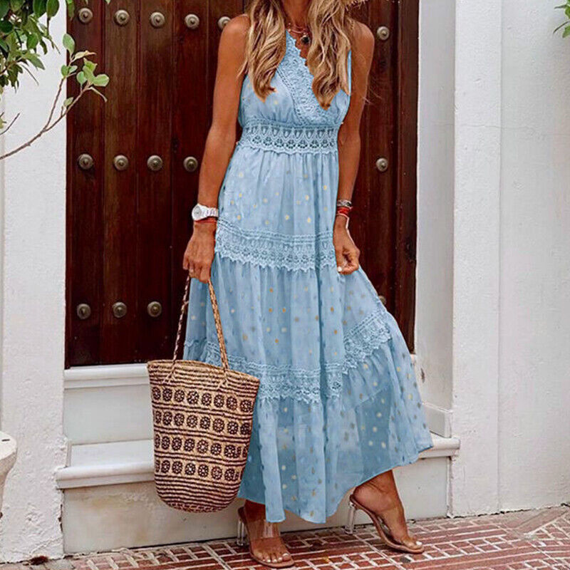 Emilia Boho Lace Mini Dress Spitze 3