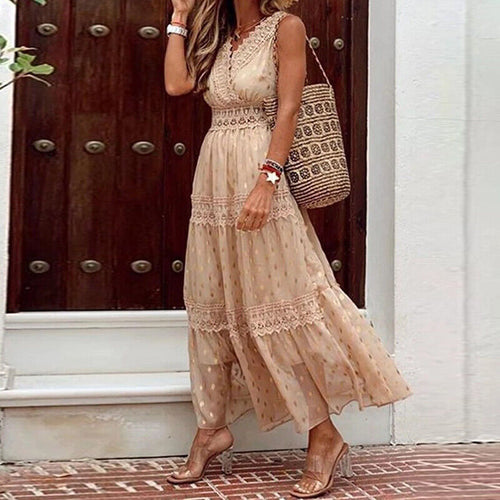 Emilia Boho Lace Mini Dress Spitze 1