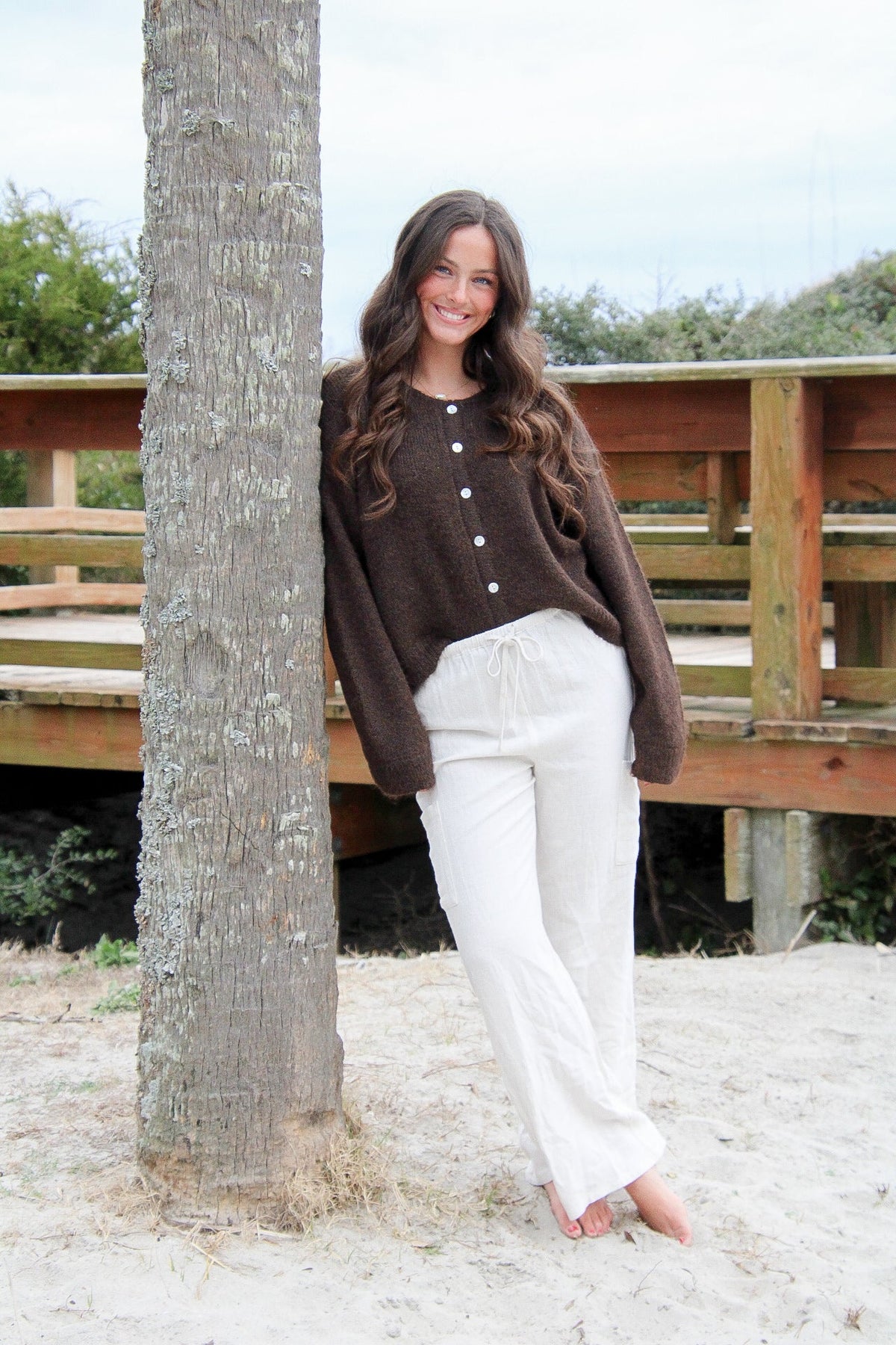 Ella Cropped Cardigan Multi 4