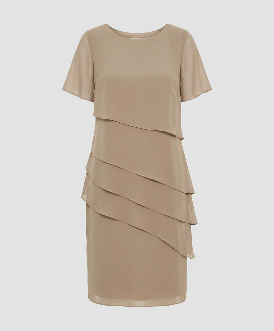 Isabella Ruched Mini Dress Multi 6