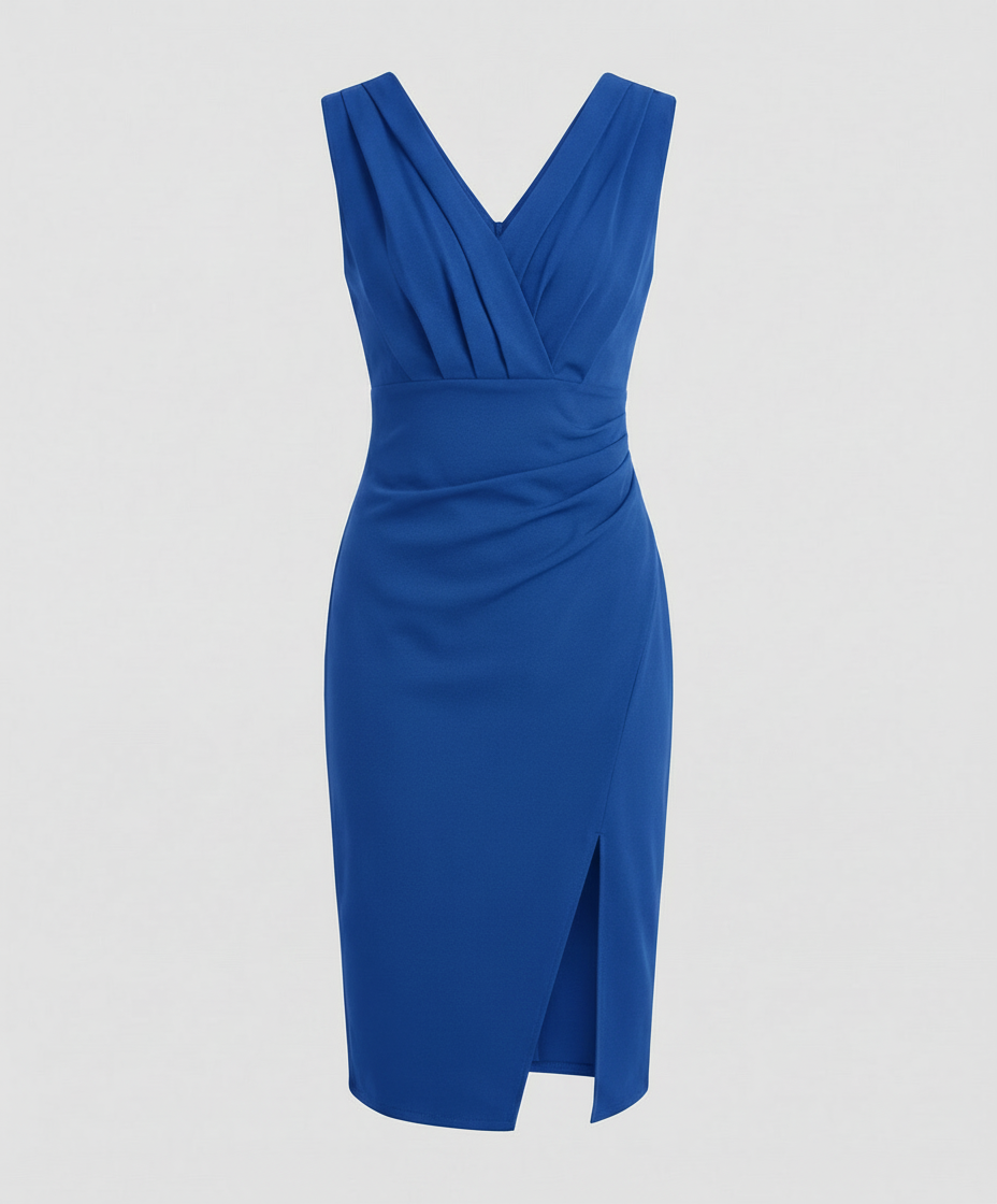 Rosemarie Satin Evening Dress Multi 7