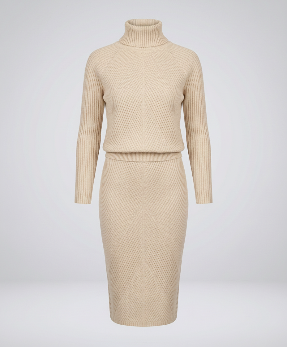 Margot Knit Midi Dress Multi 8