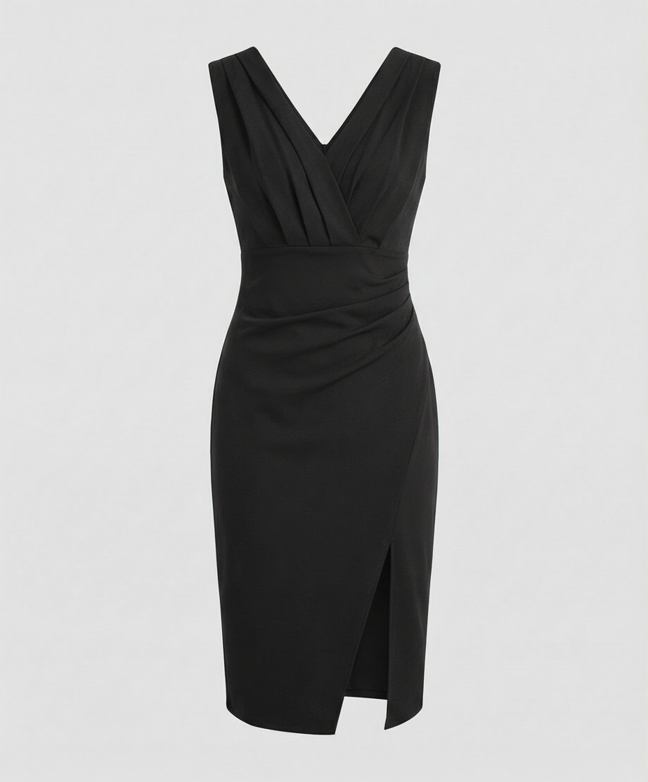 Rosemarie Satin Evening Dress Multi 9