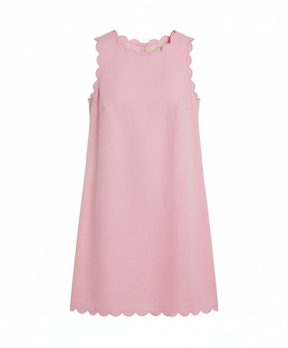 Bella Summer Linen Dress Multi 5