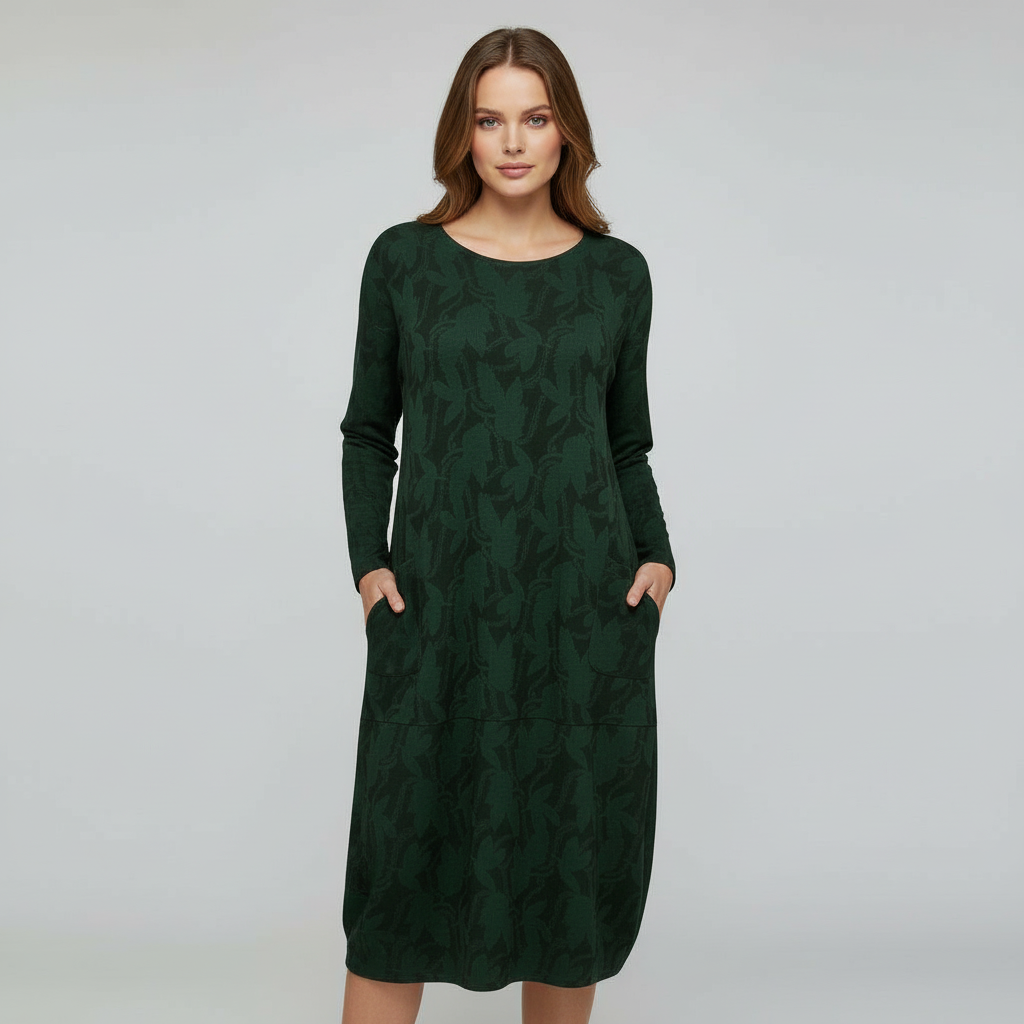 Rosalind Printed Midi Dress Multi 1