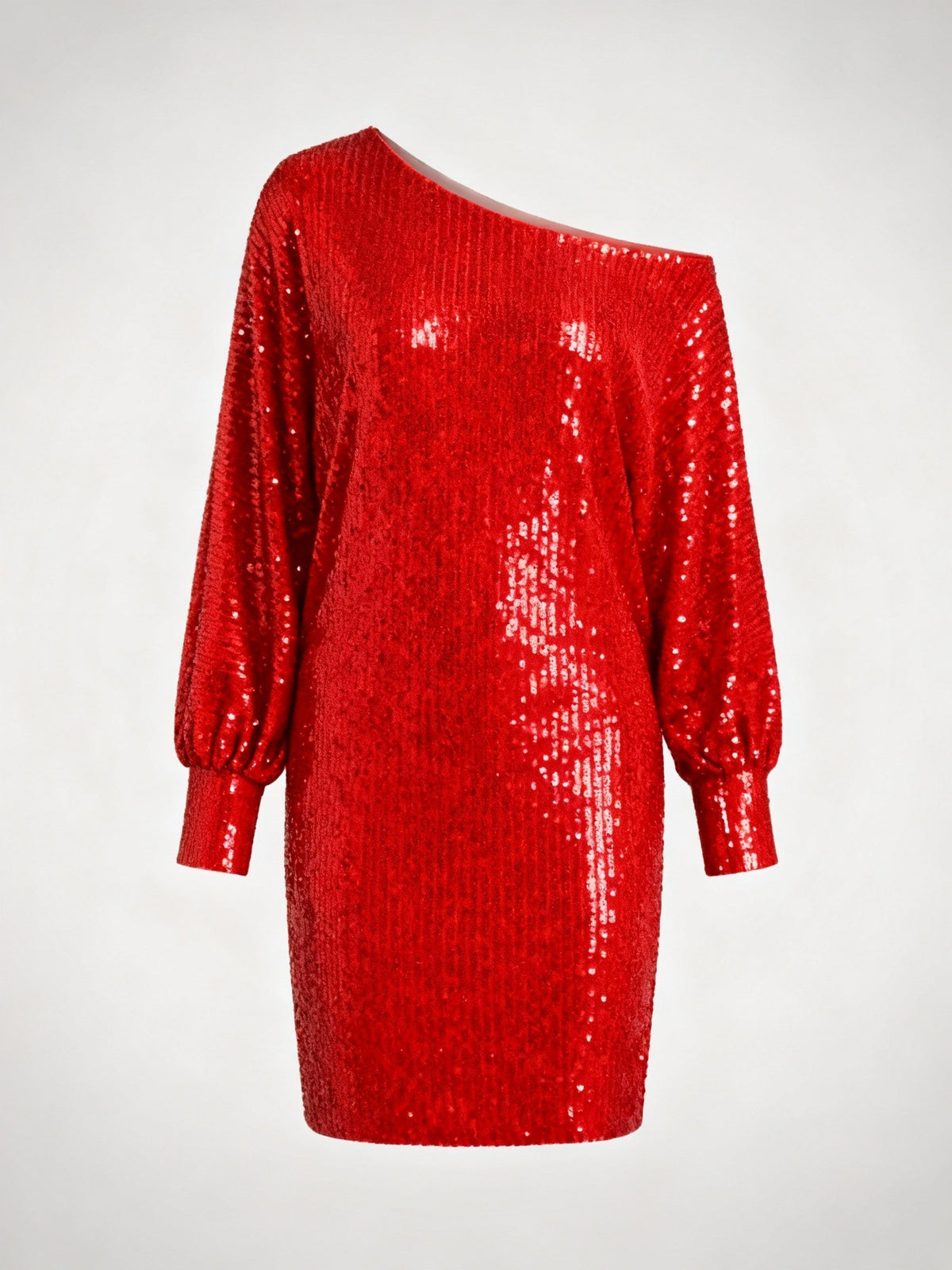 Valentina Sequin Contrast Midi Dress Multi 7