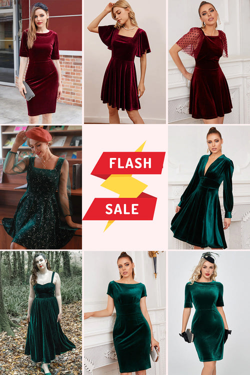 Margot Velvet Cocktail Dress Multi 1