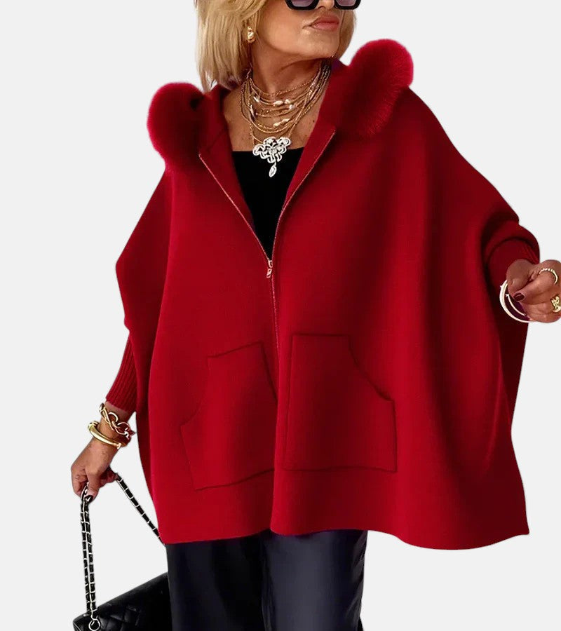 Olivia Sherpa Hooded Coat Green 6