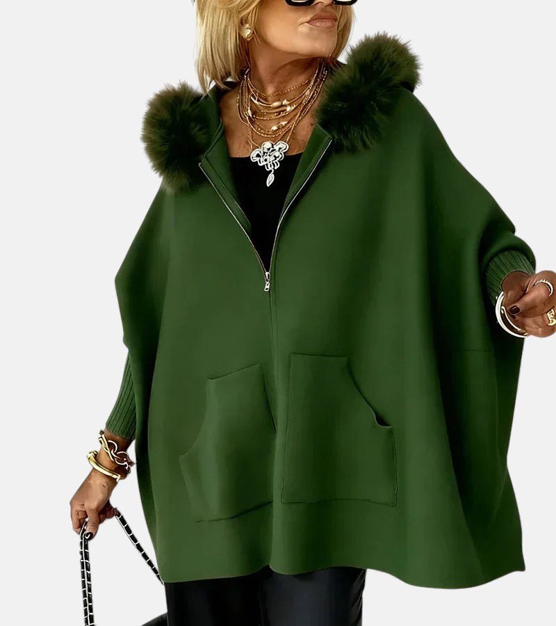 Olivia Sherpa Hooded Coat Pink 4