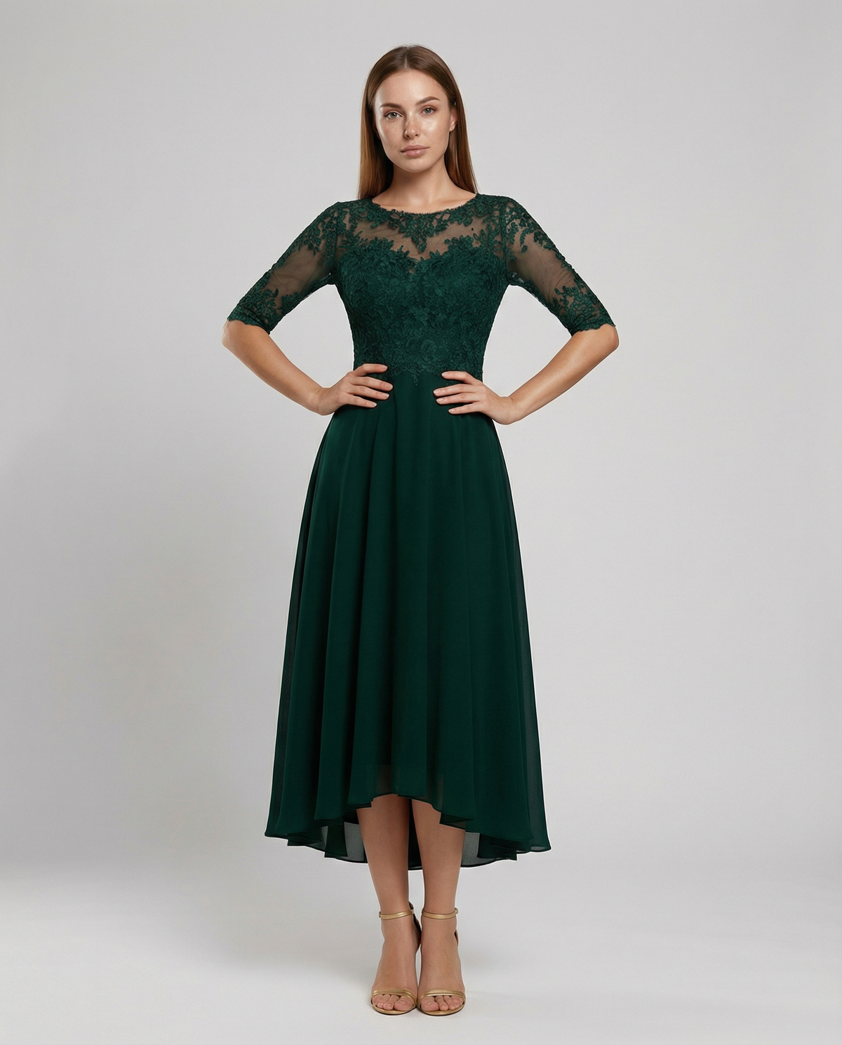 Violetta Lace Maxi Dress Multi 1