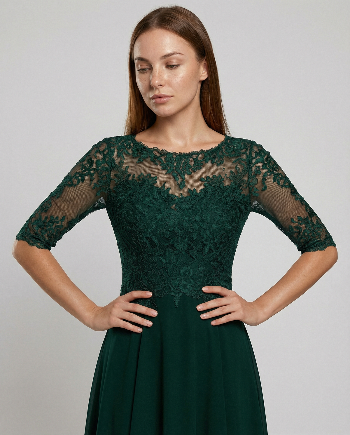 Violetta Lace Maxi Dress Multi 2