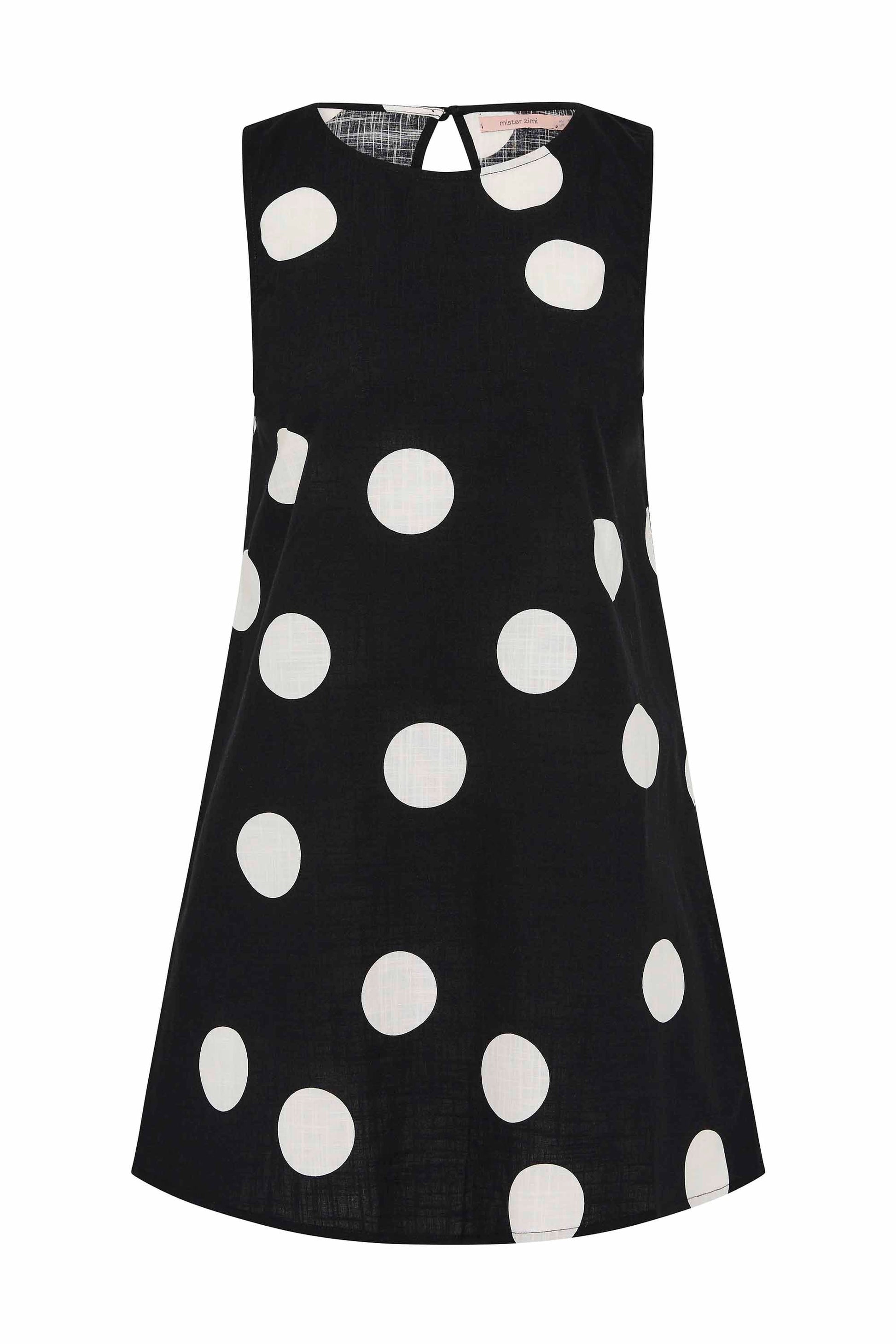 Margot Silk Mini Dress in Spritz Spritz 23