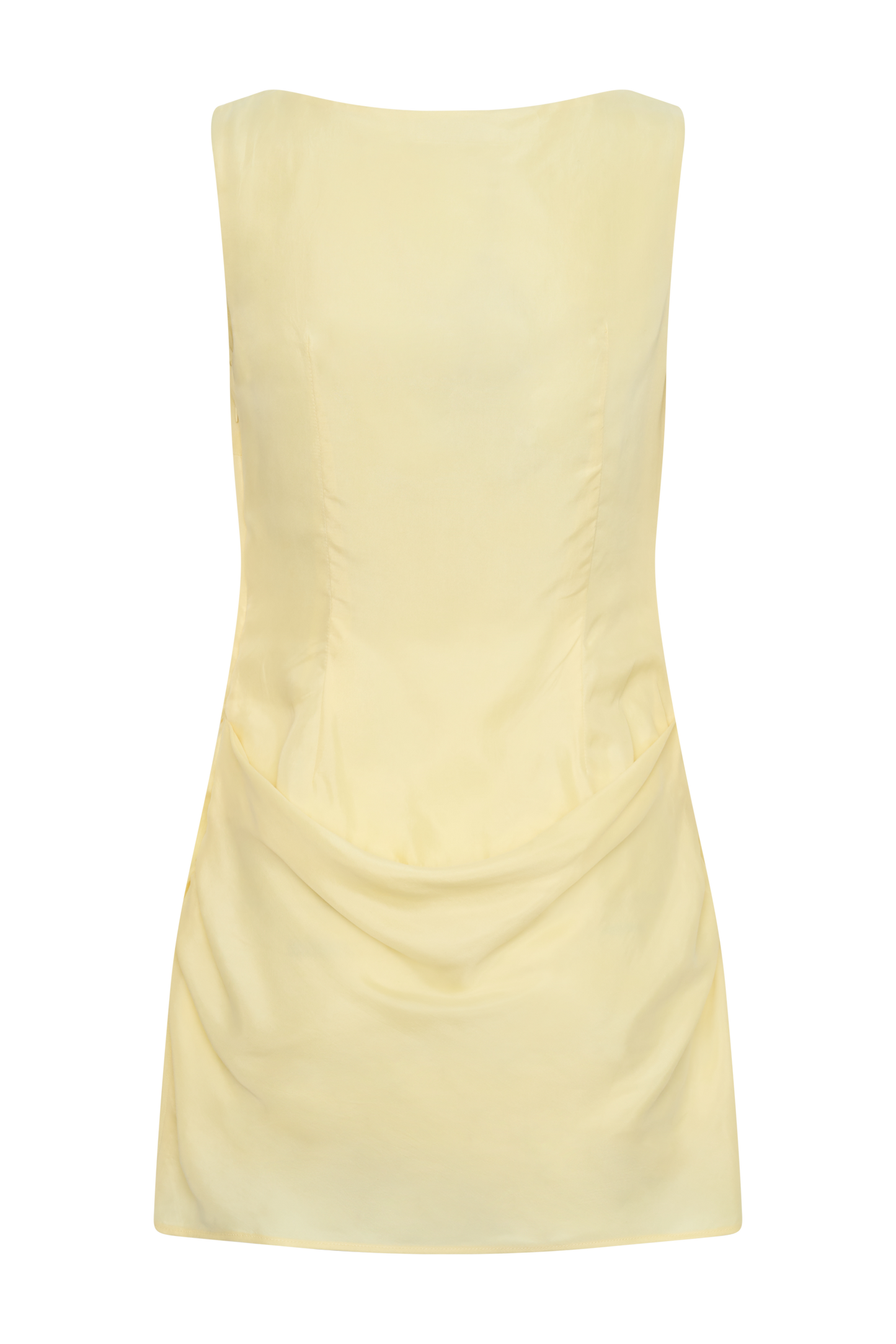 Bexley Draped Mini Dress in Dark Chocolate Dark Chocolate 14