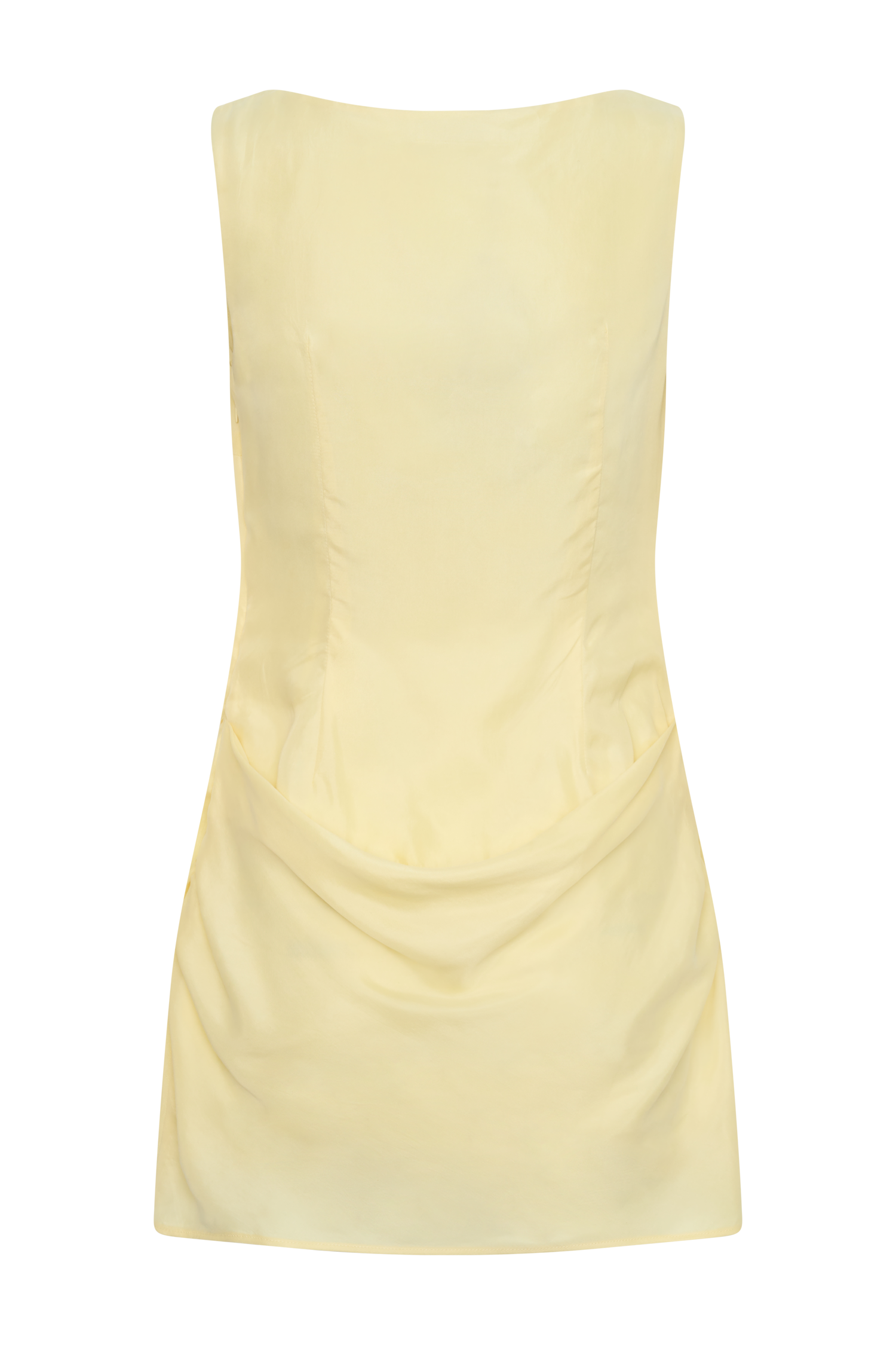 Bexley Draped Mini Dress in Dark Chocolate Dark Chocolate 14