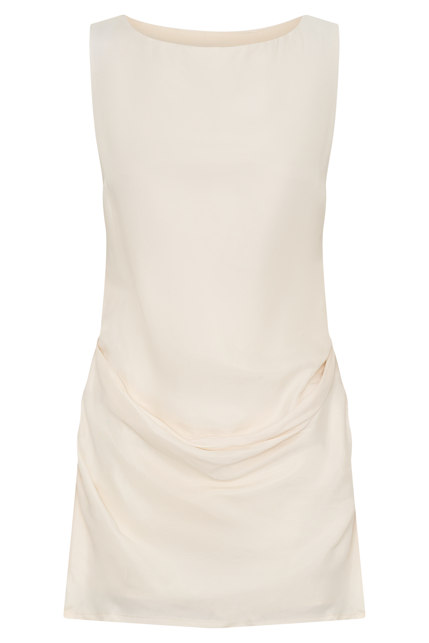 Bexley Draped Mini Dress in Dark Chocolate Dark Chocolate 23