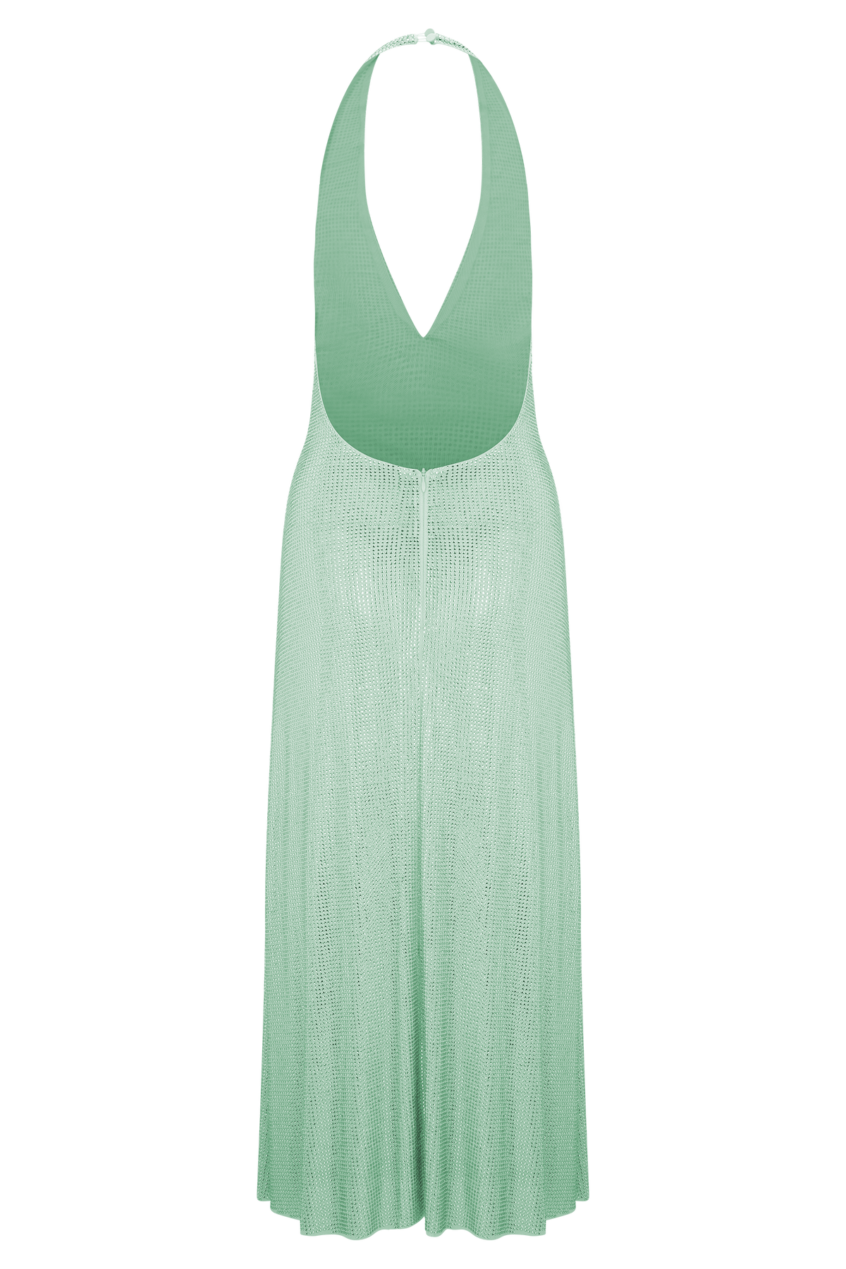 Genie Diamante Halter Midi Dress Mint 7