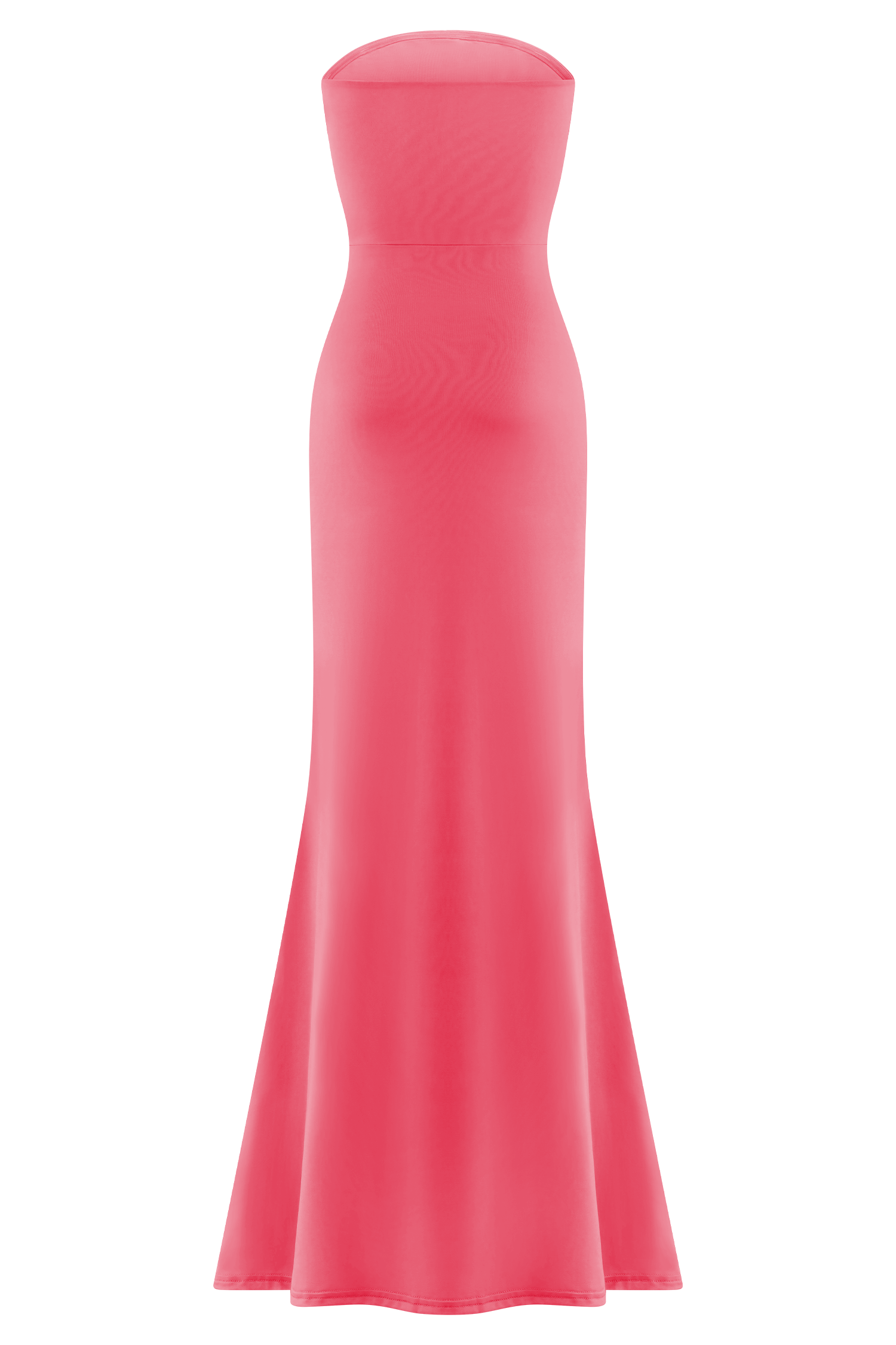 Madison Slinky Strapless Maxi Dress in Chocolate Chocolate 19