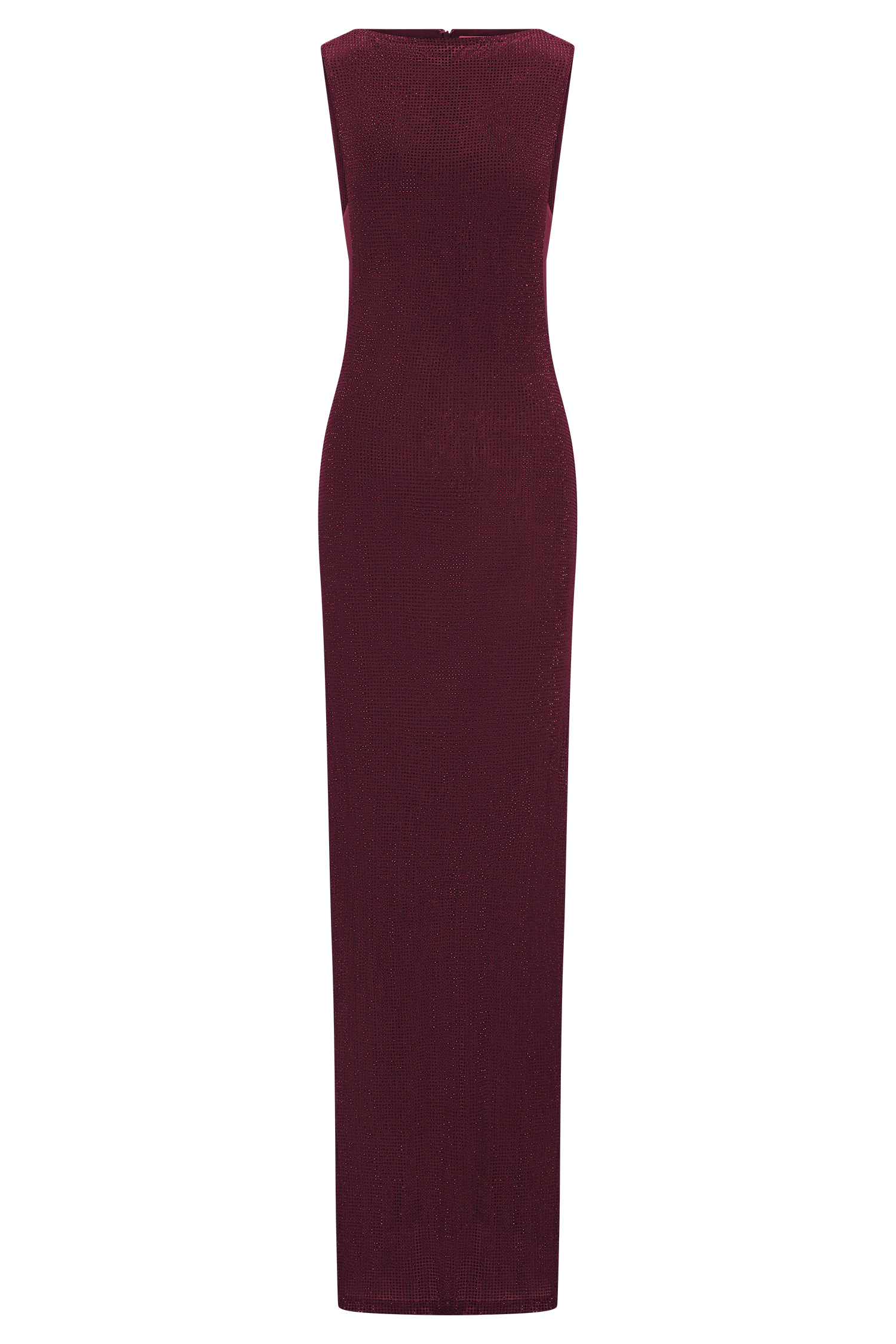 Magnolia Diamante Sleeveless Maxi Dress in Chocolate Chocolate 10