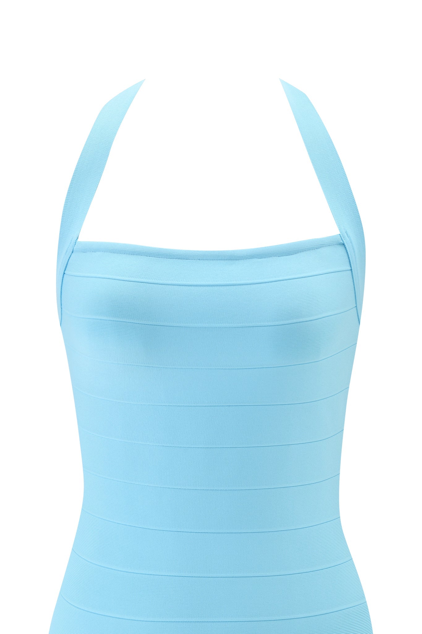 Aiden Bandage Mini Dress in Red BABY BLUE 7