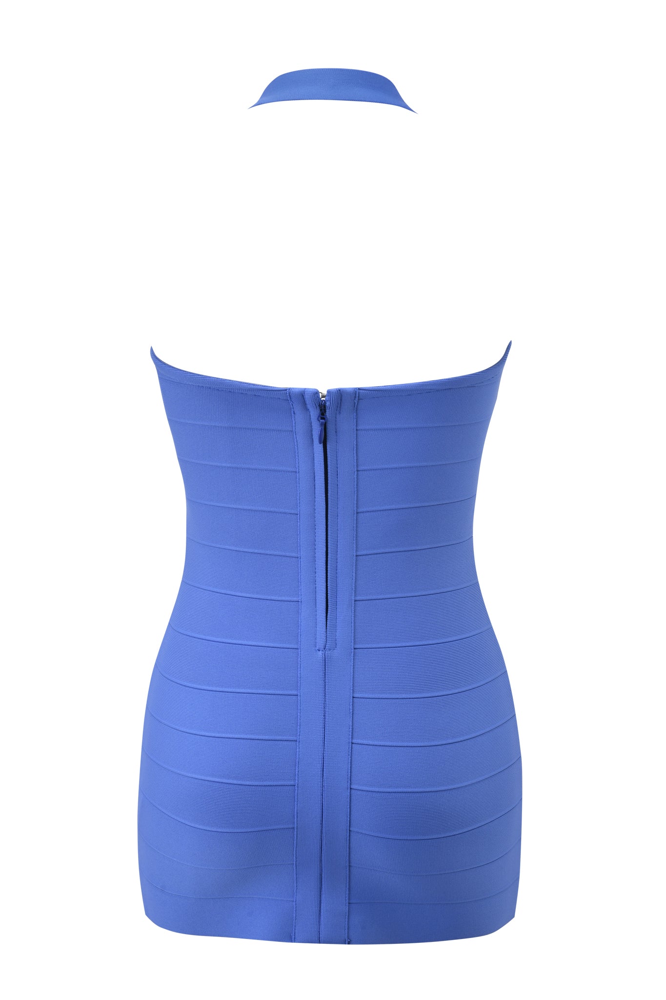 Aiden Bandage Mini Dress in Red BLUE 8