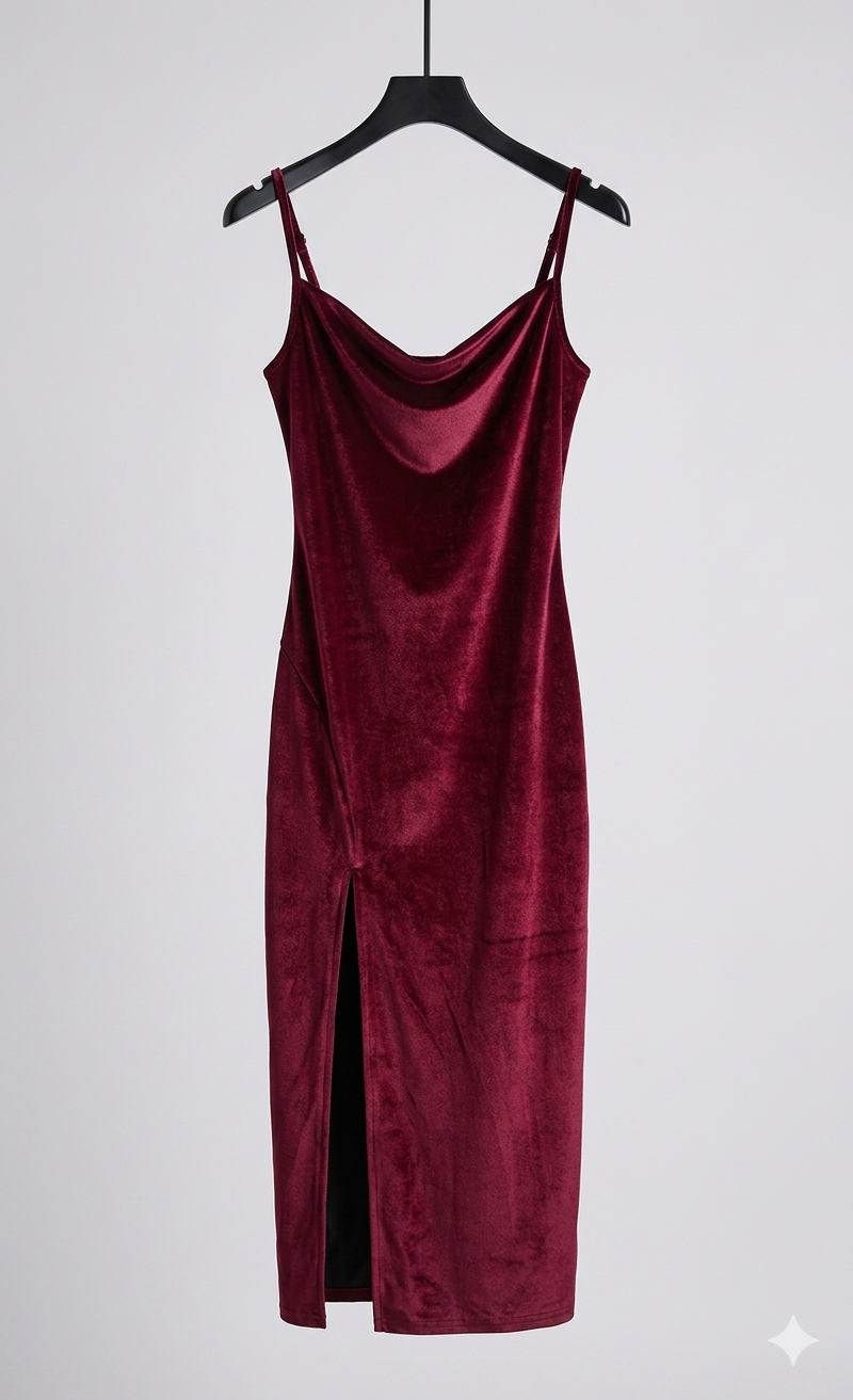 Heidi Satin Evening Dress Multi 8