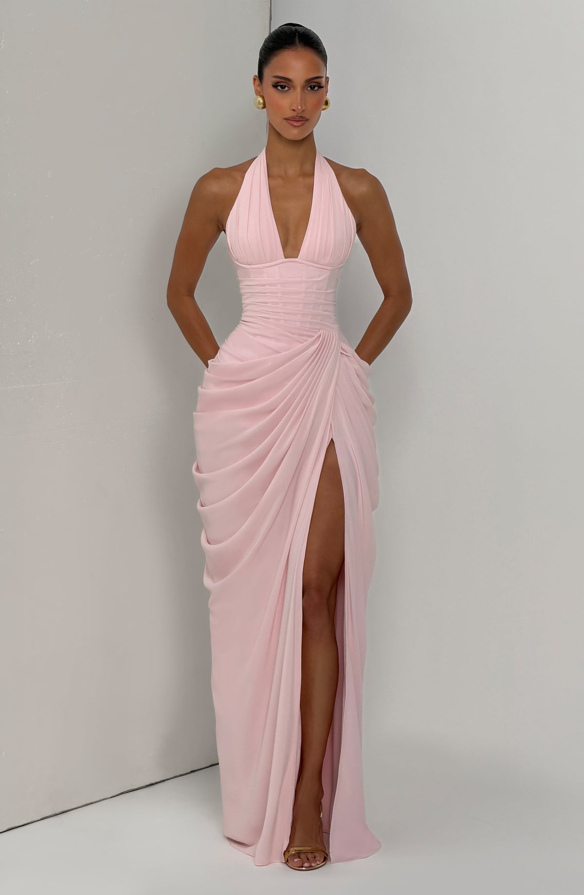 Minette Maxi Dress Glacier Blue 8