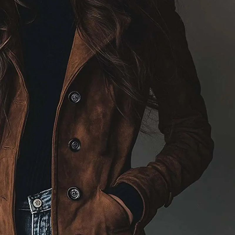 Maude Vegan Suede Jacket Multi 2