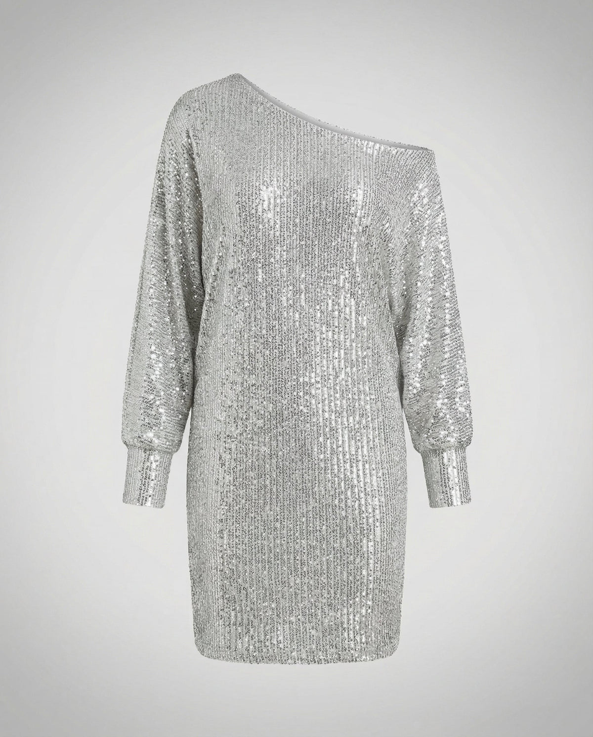 Valentina Sequin Contrast Midi Dress Multi 4
