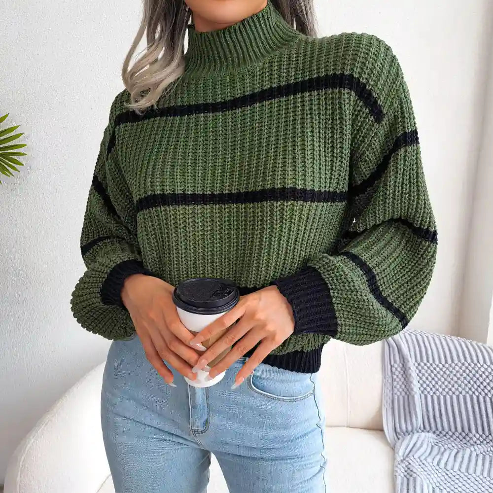 Sage Knit Sweater Sage 1