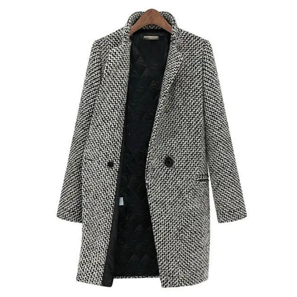 Zahra Wool Blend Winter Coat