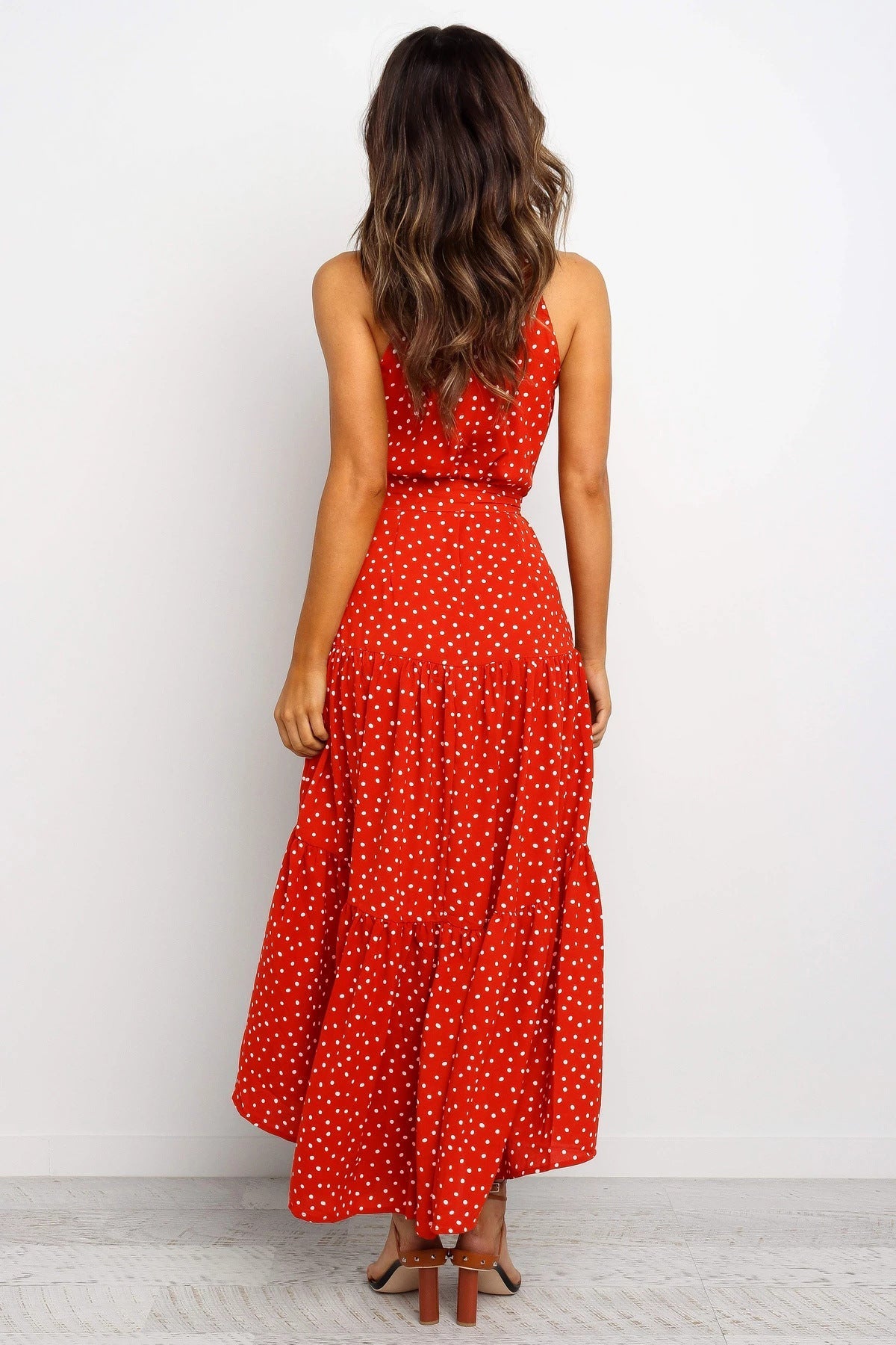 Rehne Velvet Slip Dress Yellow 6