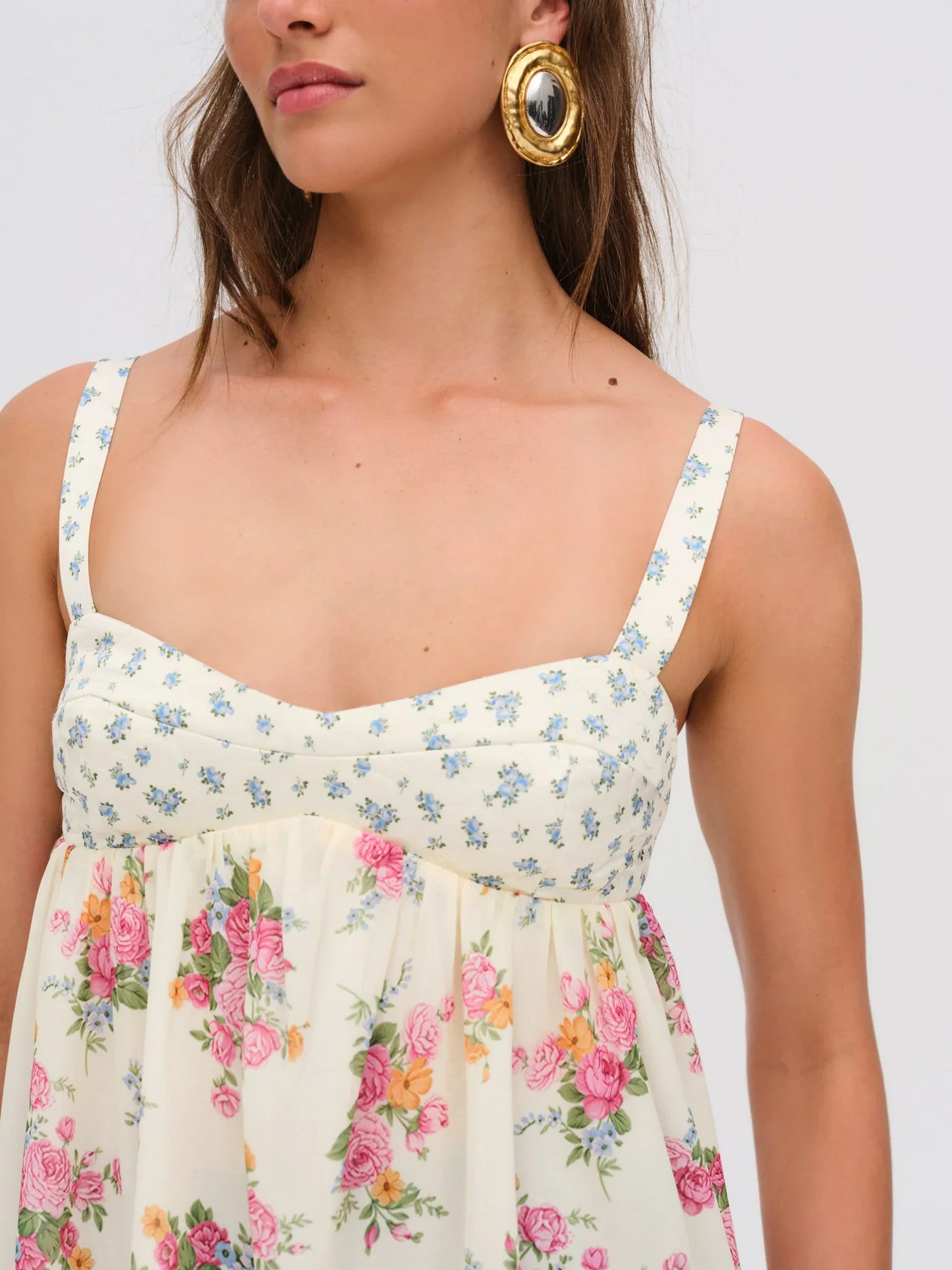 Amandine Silk Mini Dress 5
